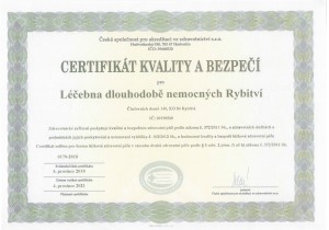 Certidikát kvality a bezpečí